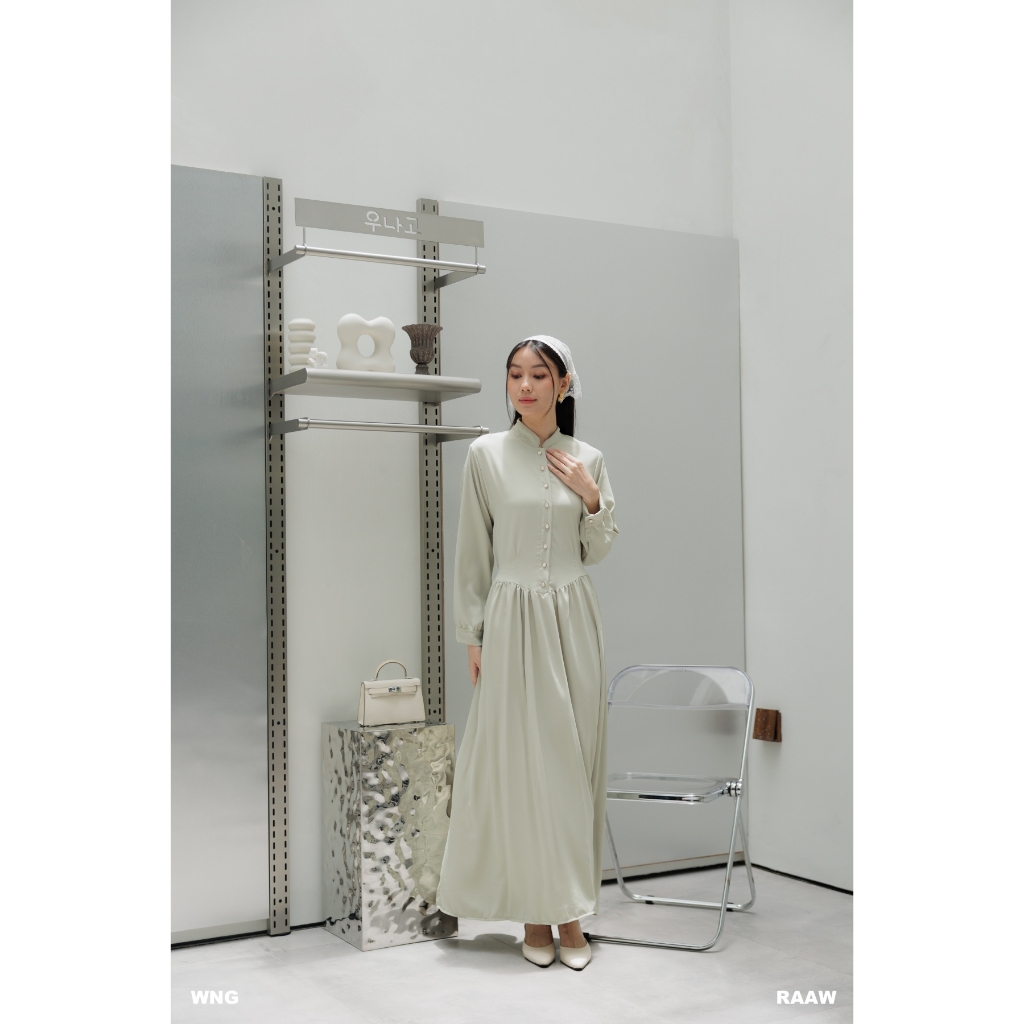 OFEYA - Faza Gamis - Maxi Dress - Abaya Kaftan Lebaran Wanita
