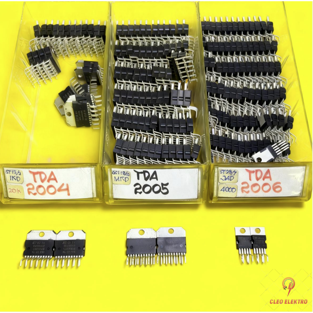 IC TRANSISTOR TDA 2004 / 2005 / 2006 ASLI ORIGINAL ST TDA2004 TDA2005 2006