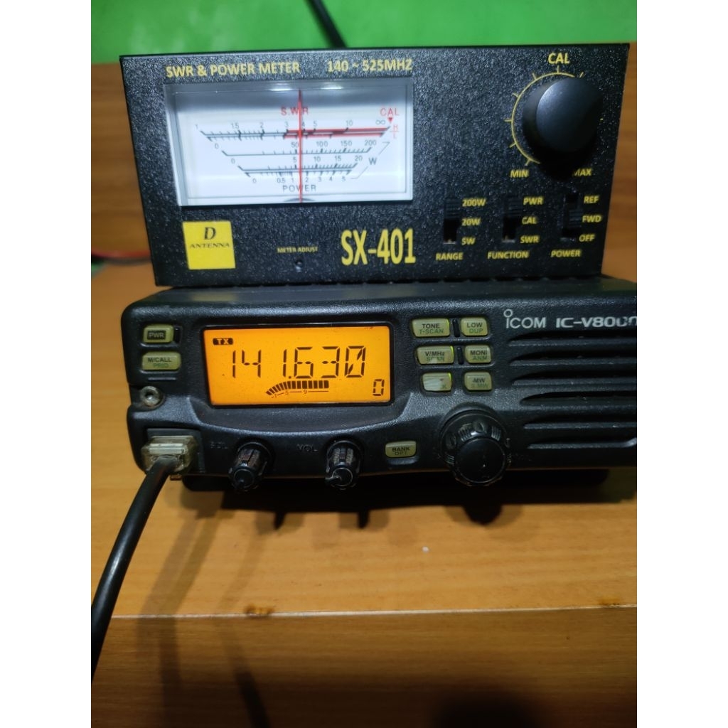 radio rig icom v8000 second
