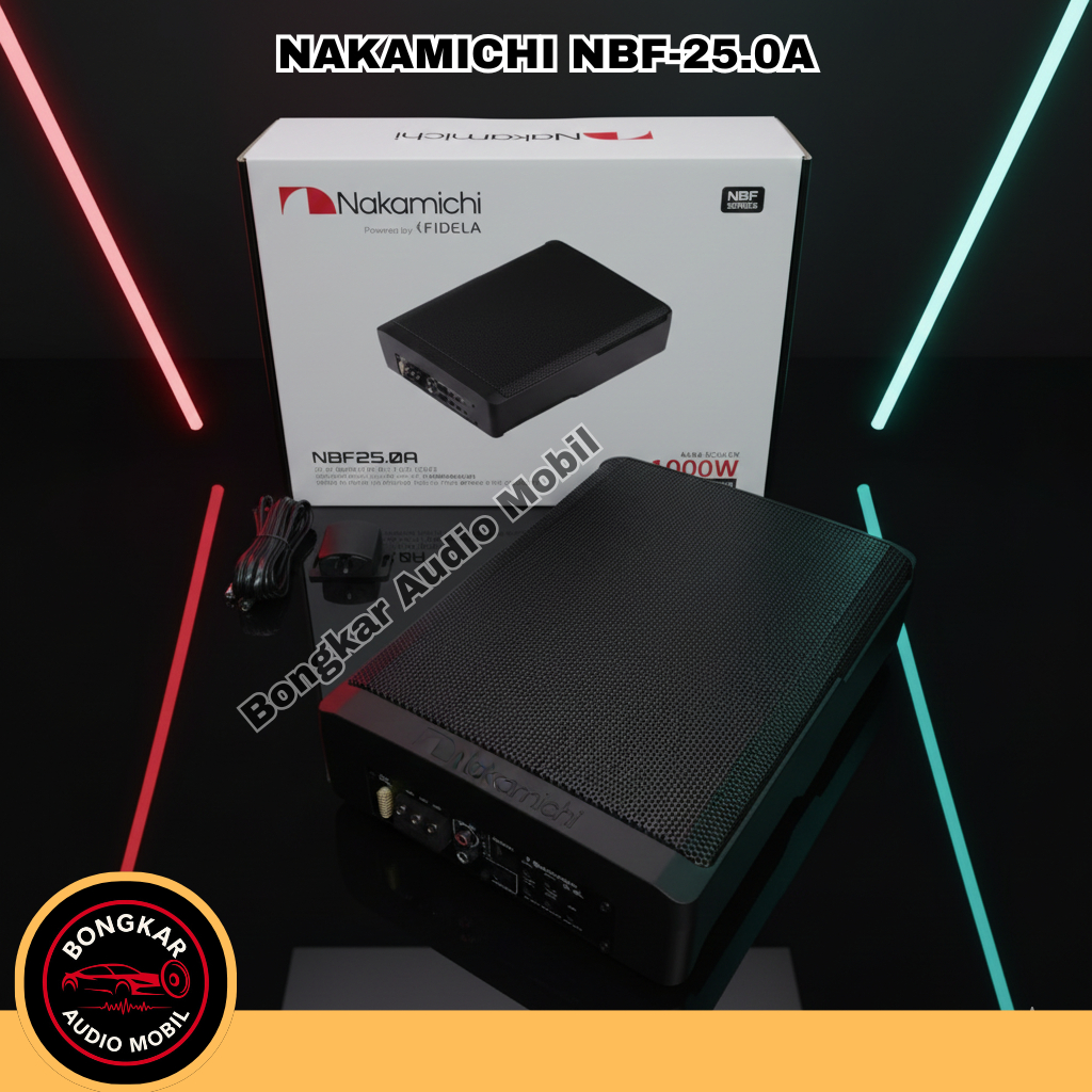 Subwoofer Kolong Aktif Nakamichi NBF SERIES NBF25.0A Subwoofer Aktif 10 in