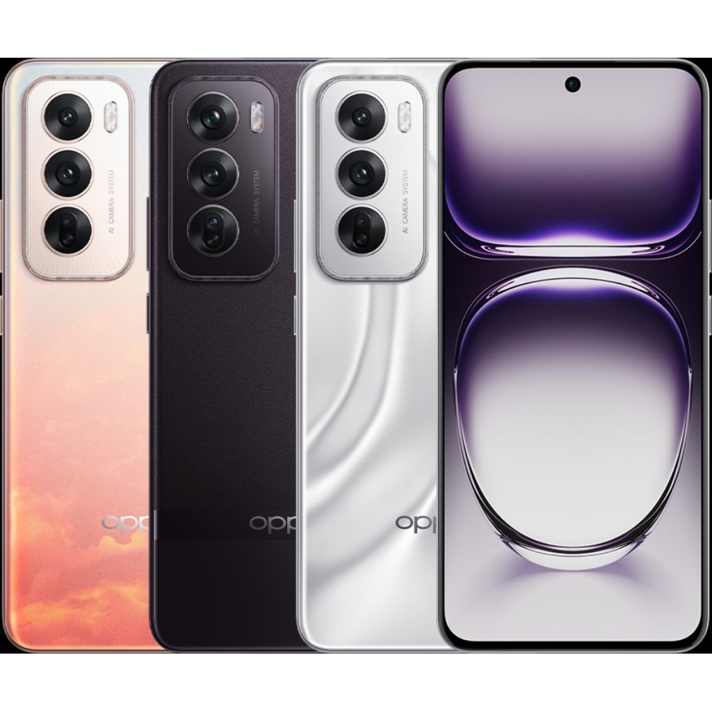 Ponsel Oppo Reno 12F 4G - Layar AMOLED 120Hz, Baterai 5000 mAh, 8GB RAM 256GB ROM