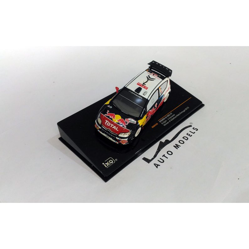 IXO Models Citroen C4 WRC #7 Rally Portugal 2010 White Redbull