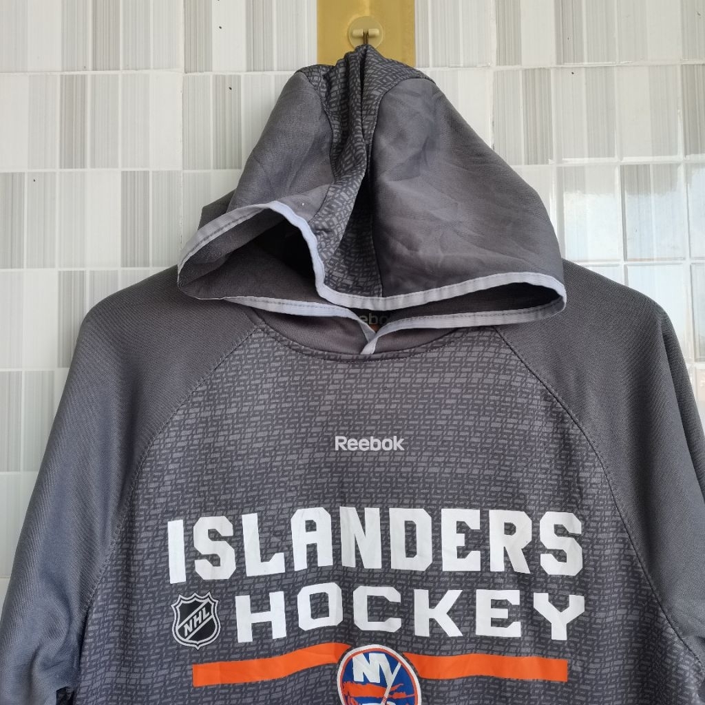 1440. HOODIE NFL HOCKEY WARNA ABU ABU SIZE L PRELOVED