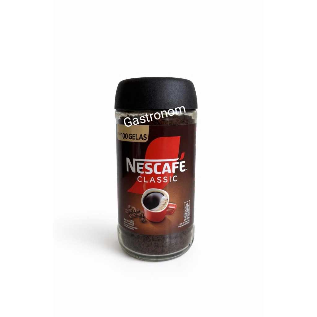 Nescafe Classic Bottle 200 gr / Nescafe Kopi Instan / Kopi Instan