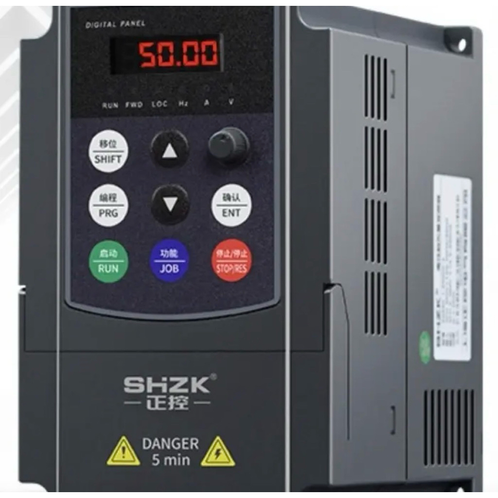 Motor Inverter 3KW AC 220V 1P - 380V 3P Single Phase Three Phase VFD SHZK