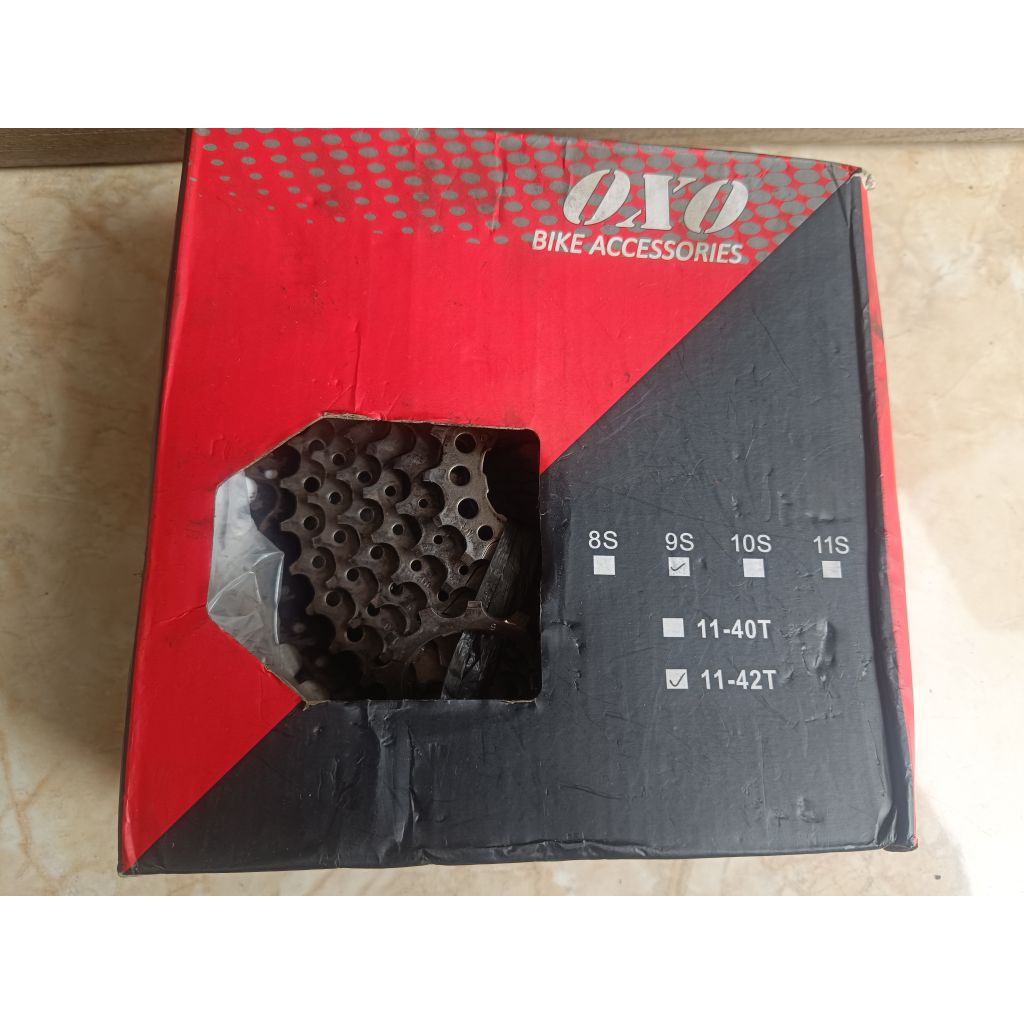 SPROCKET OXO 9 SPEED 11 42T