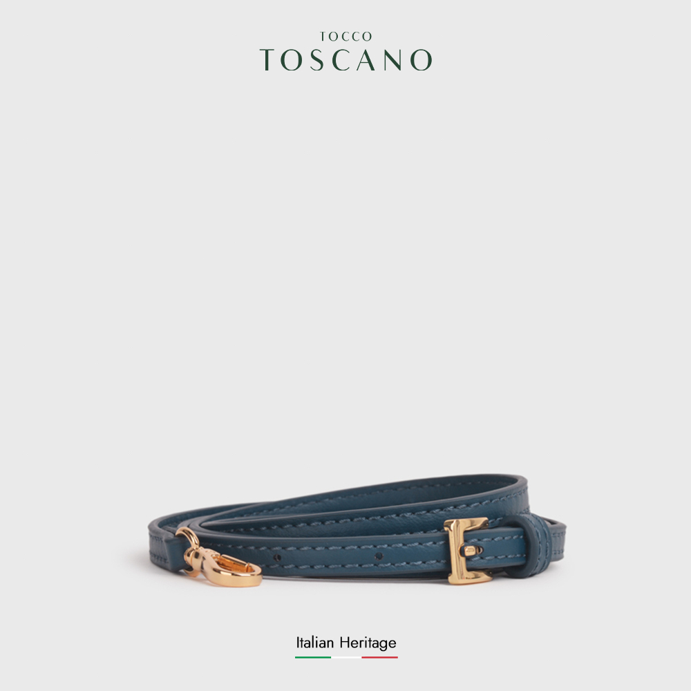 Tocco Toscano - Iduna 10mm Adjustable Bag Strap (Cobalt)