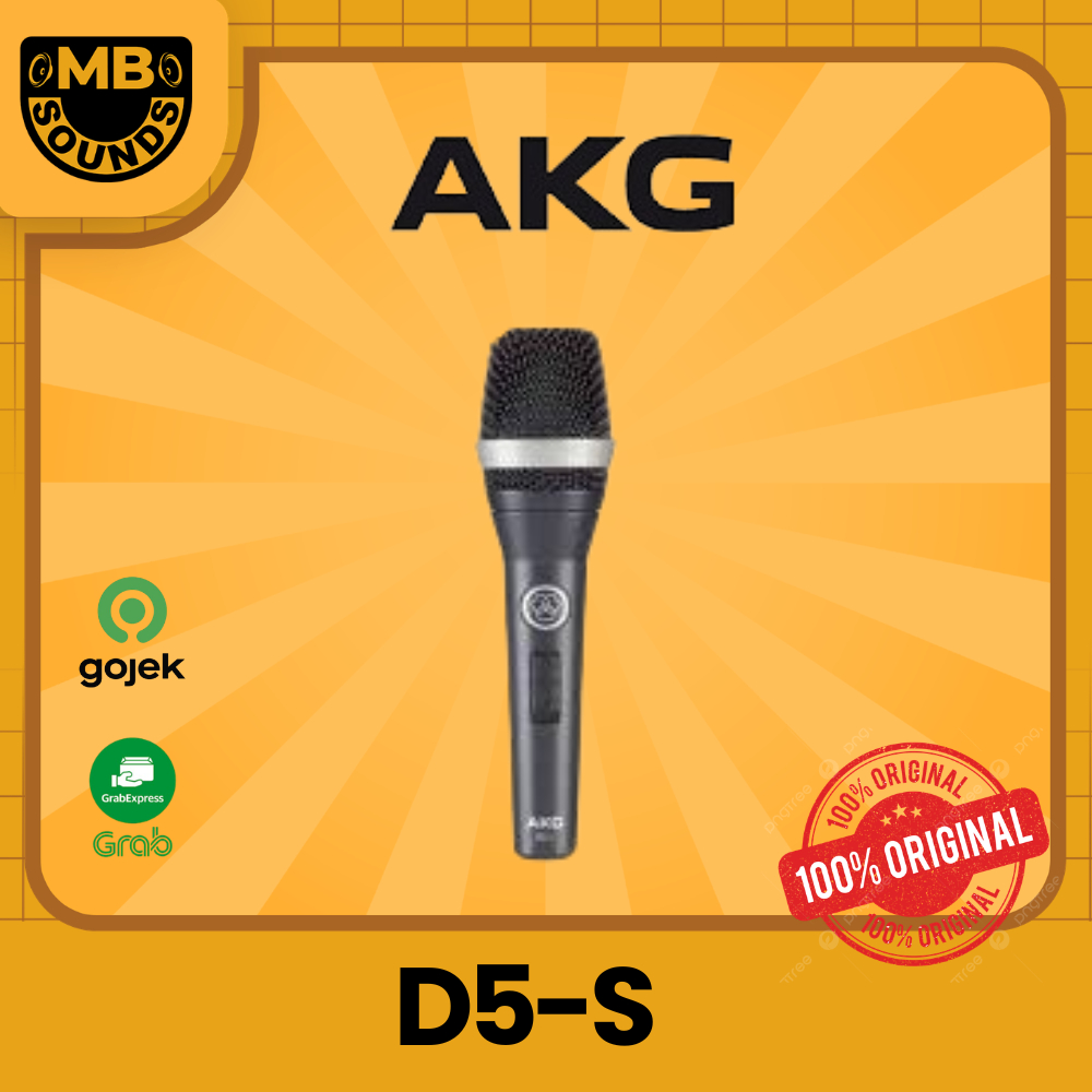 AKG D5 S / D5S Dynamic Vocal Microphone / Mic Supercardioid ORIGINAL