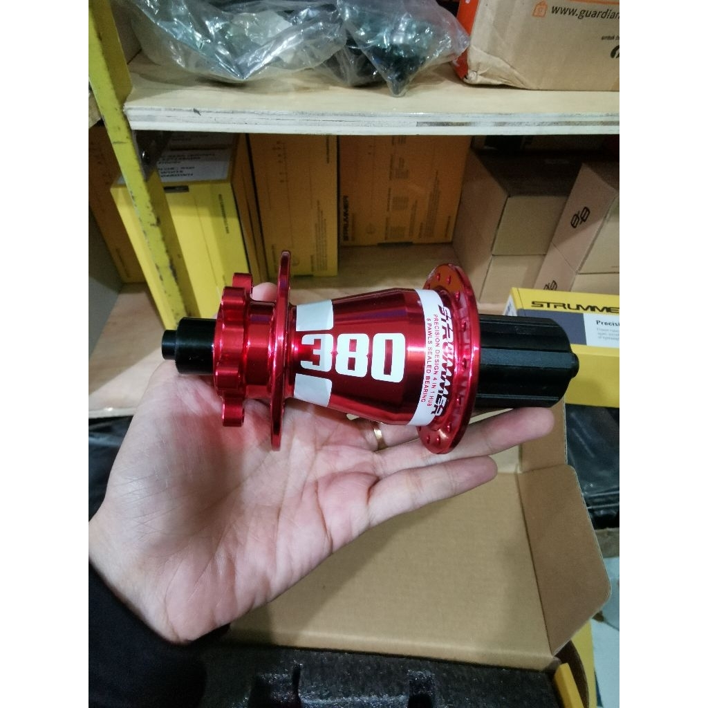 HUB FREE HUB SEPEDA STRUMMER HM-380 32 HOLE SET DEPAN BELAKANG