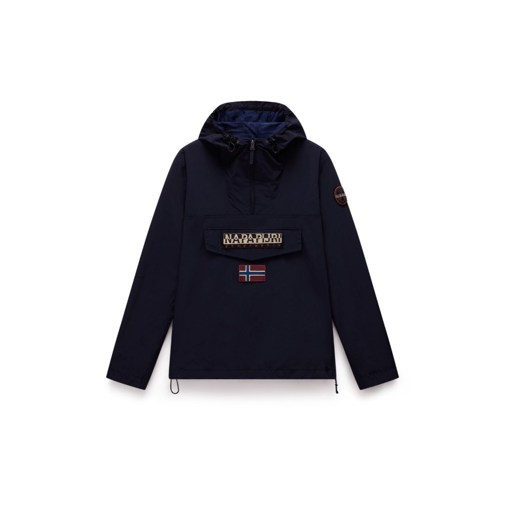 Napapijri Rainforest Summer 3 Anorak Jacket (Blue Marine) Original