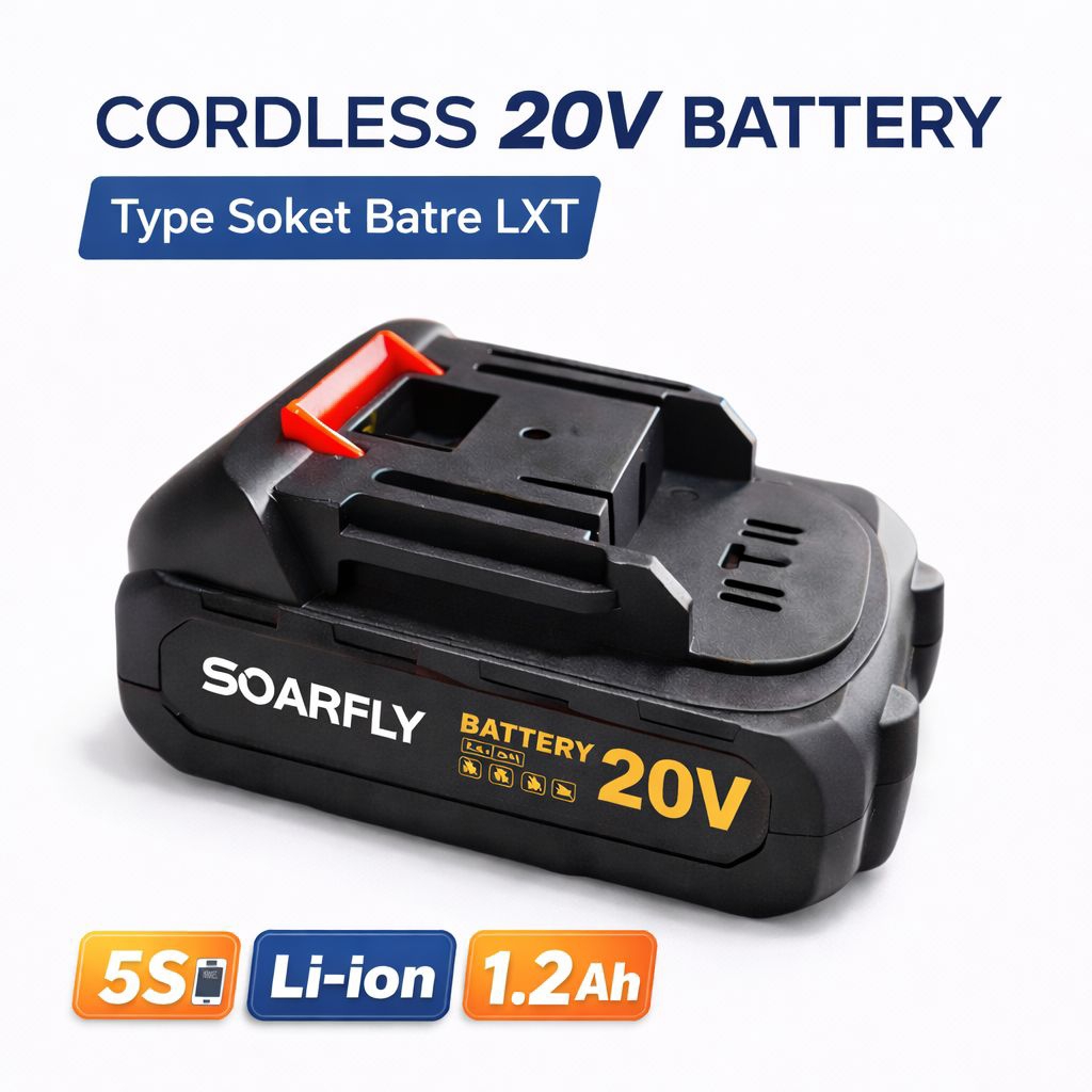 Baterai Bor Cordless 20V 1.2Ah Type LXT (BEKAS)