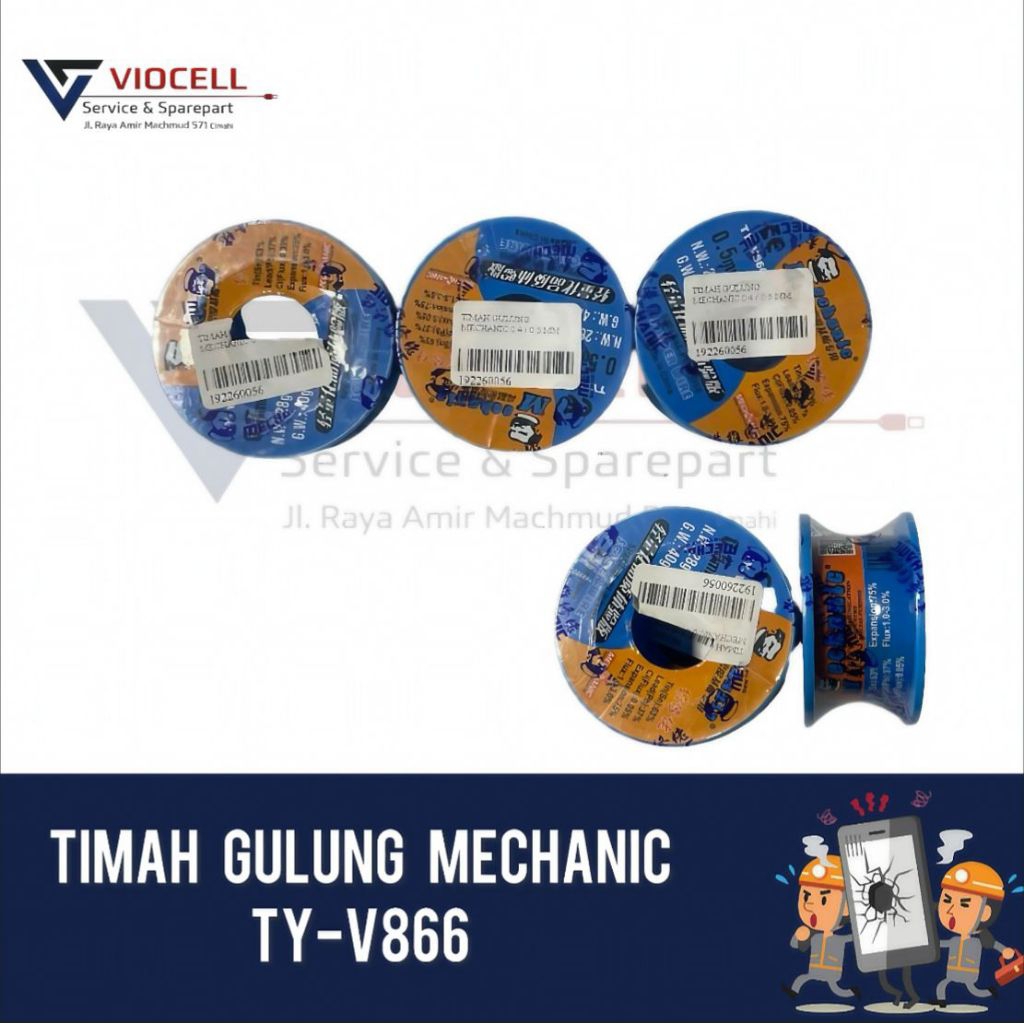 Timah gulung mechanic 0.4 0.5mm