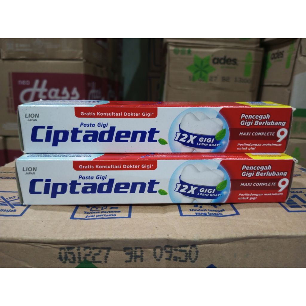 Odol ciptadent 120g maxi complete / pasta gigi ciptadent