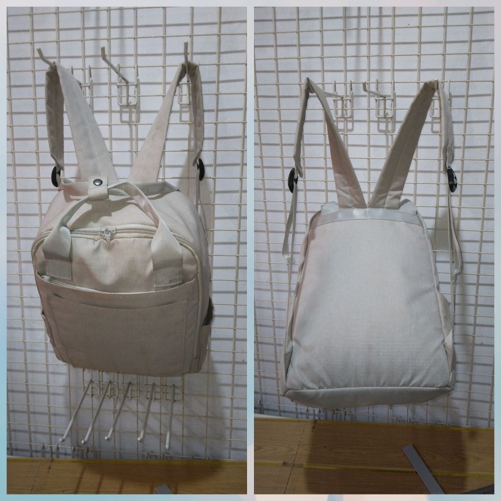 Minigo backpack _ alas10x26cm tinggi 35cm