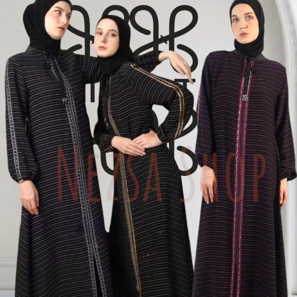 Abaya HIKMAT A8847-17 Original + hijab