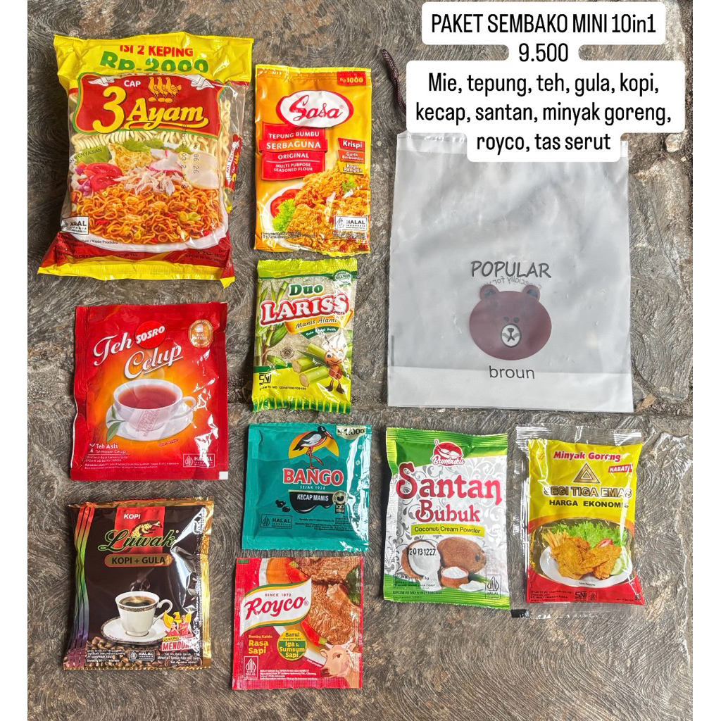 parcel / hampers sembako mini