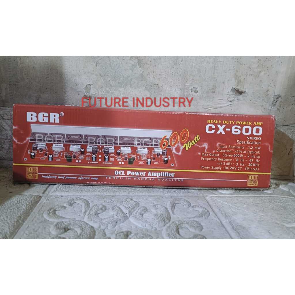 Kit Power Stereo 600W OCL CX600 CX 600 CX-600 Amplifier Sanken 2 BGR