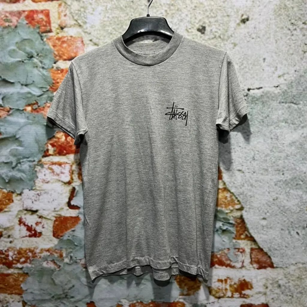 kaos pendek STUSSY single stret size M casual bagus ORIGINAL made in USA
