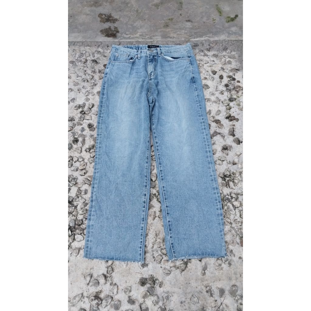 baggy pants accent selvedge lp82 p97 ol22 size 31