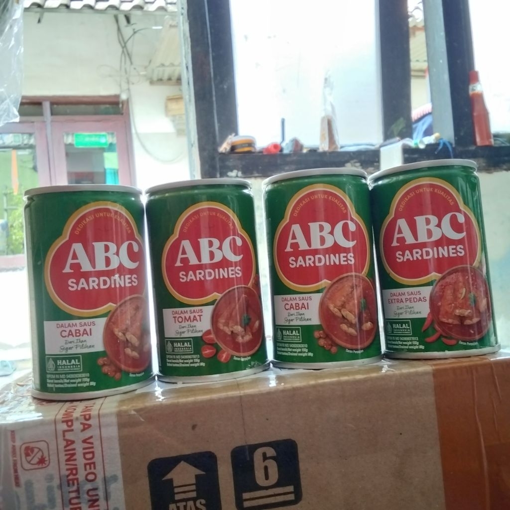 Sarden ABC 155gr