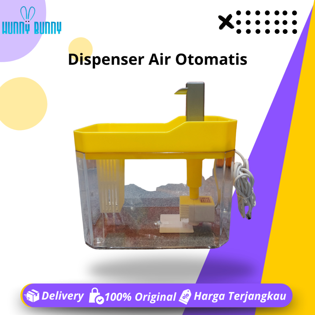 Dispenser Air Minum Hewan Otomatis