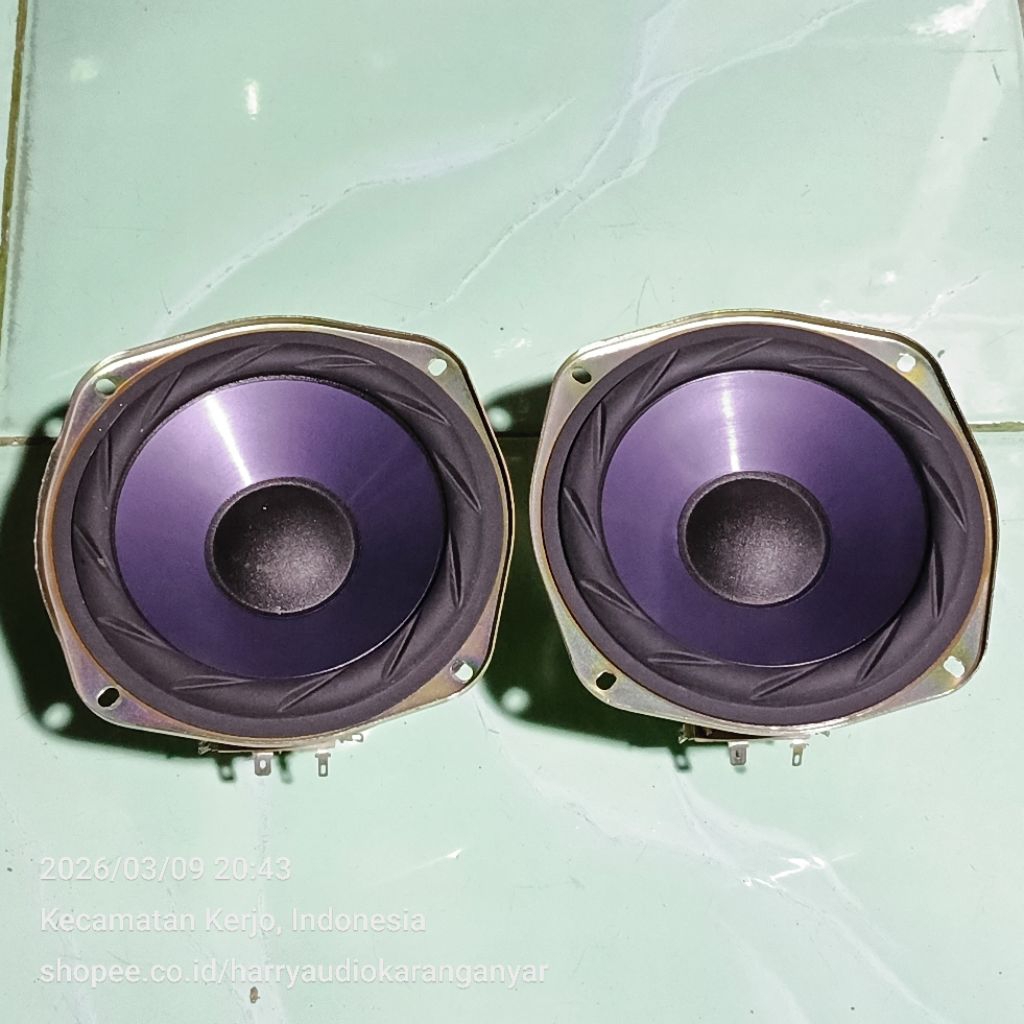 2 PCS Speaker Woofer SONY 5,5 inch Ori Lepasan — Mulus Normal Ori Siap Pakai