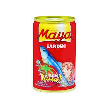 Maya Sarden Kaleng 155 Gram Sarden Maya Kecil Sarden