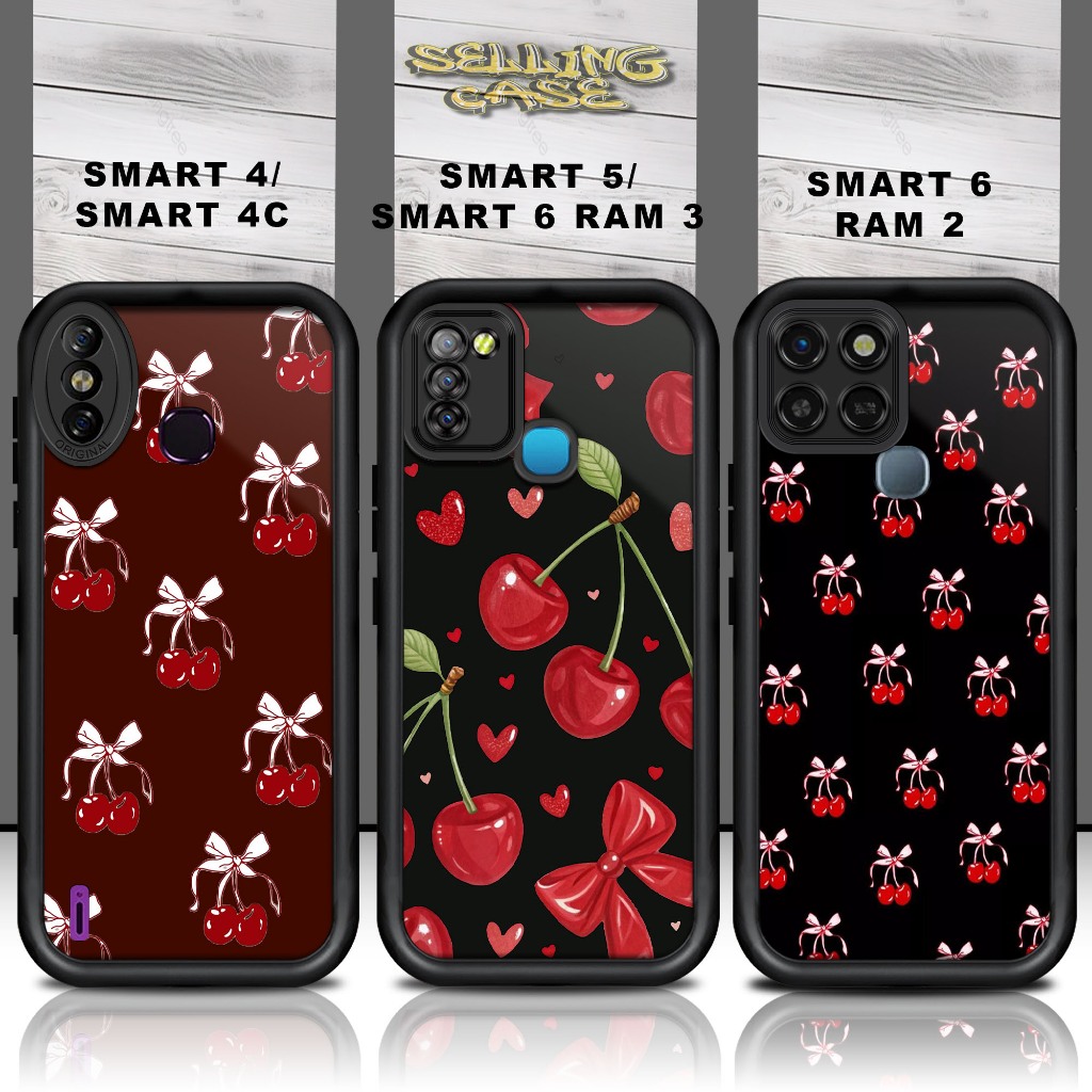 Casing Hp For INFINIX SMART 4 / 4C /5 / 6 RAM3 / 6 RAM2 Case Handphone Bahan Silicon Glossy Camera P