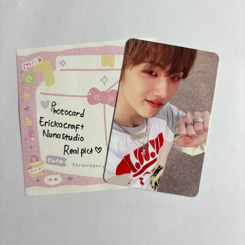 Photocard Jisung Beatbox Digipack Ver NCT Dream Official