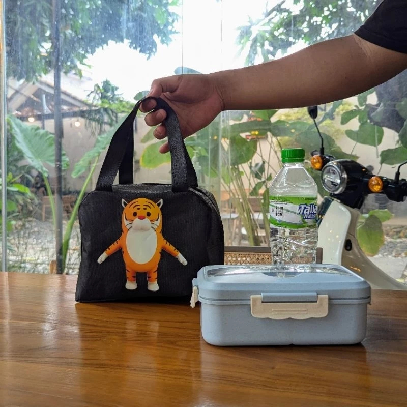 Tas Bekal Tas Makanan Tas Bekal Anak Lunch Bag Tempat Bekal Tas Lunch Box Goodie Bag Bekal Anak Tas 