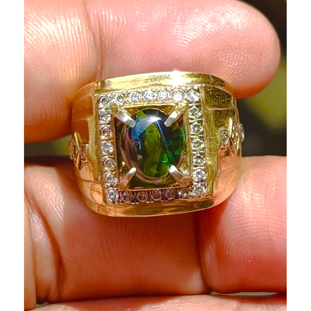 Natural bangsing kresnedana (fancy black sapphire) natural