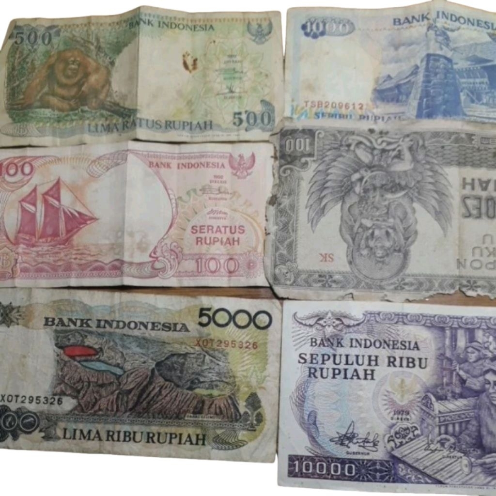 Uang Kertas Zaman Dulu Negara Republik Indonesia