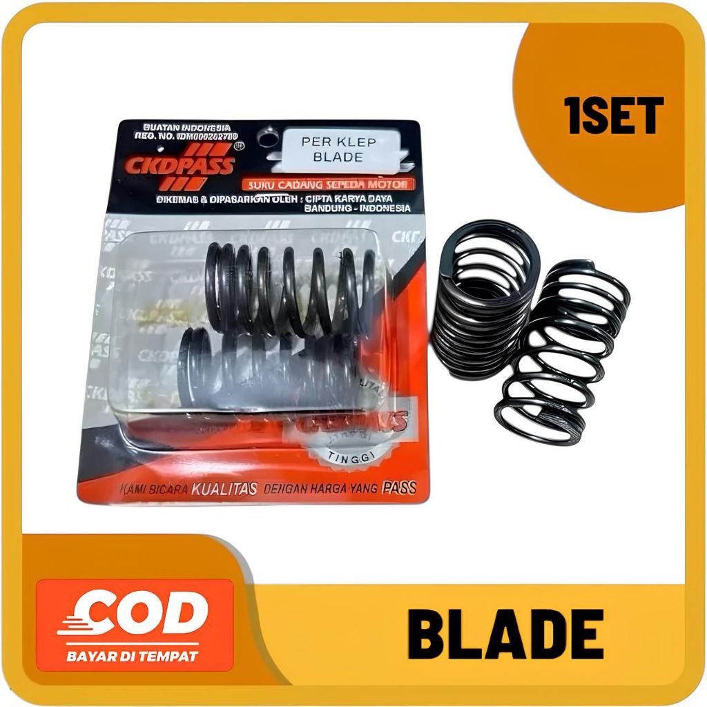 Per Klep Blade CKDPASS - Valve Spring Honda Blade Karbu & Blade 110 New/Revo Ablsolute  - Suku Cadan