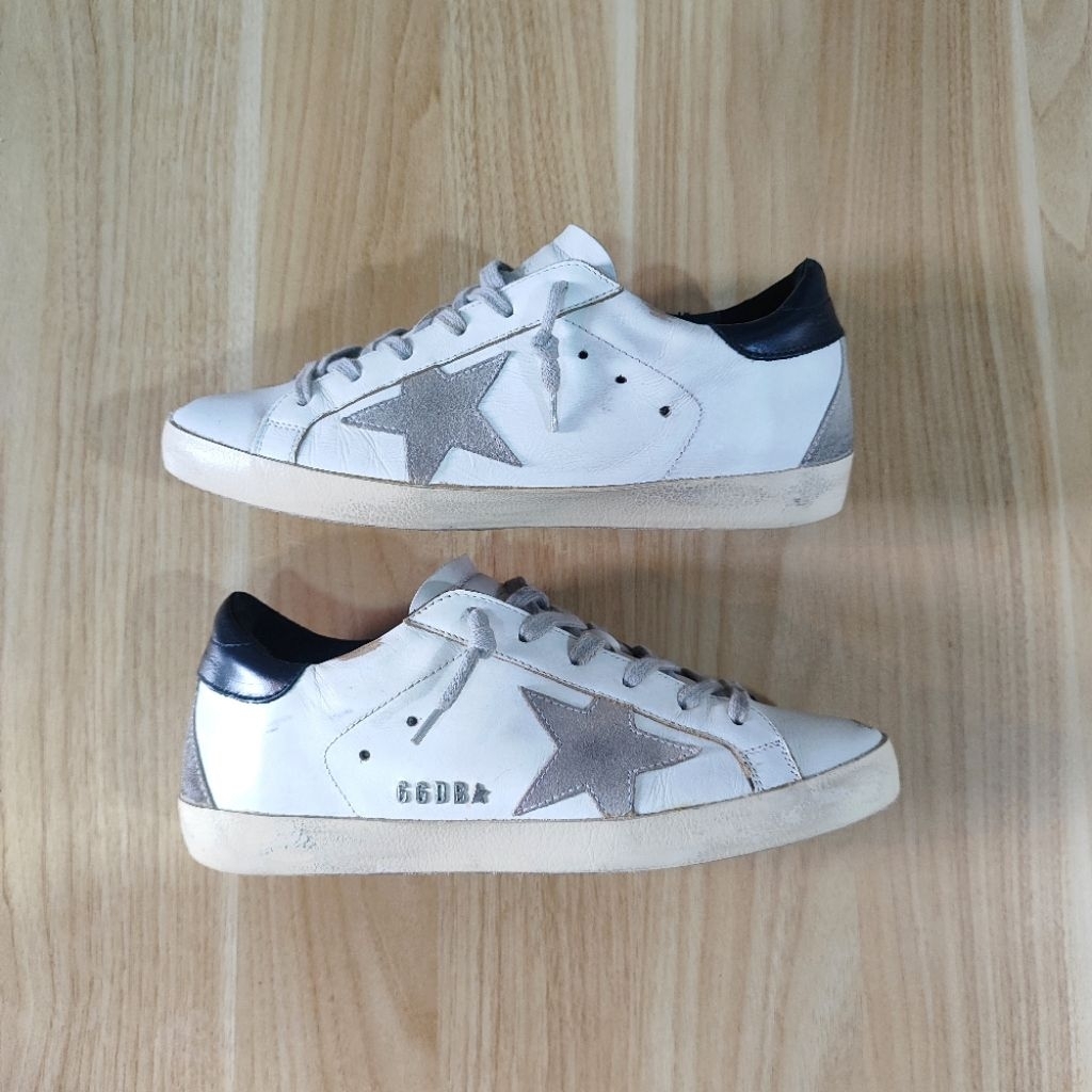 Golden Goose GGDB Superstar Black Tab Sneakers