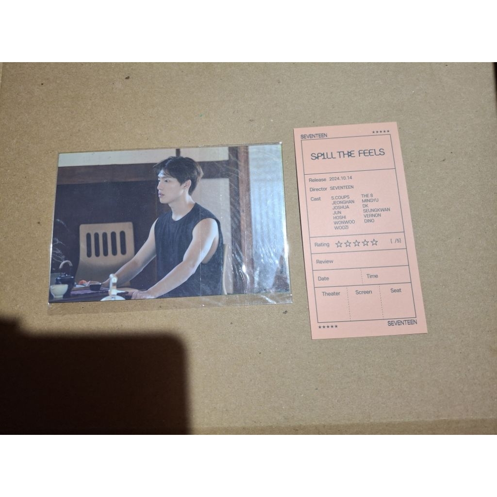 SEVENTEEN MINI PHOTO DK DINO|| LENTI SEMICOLON THE8