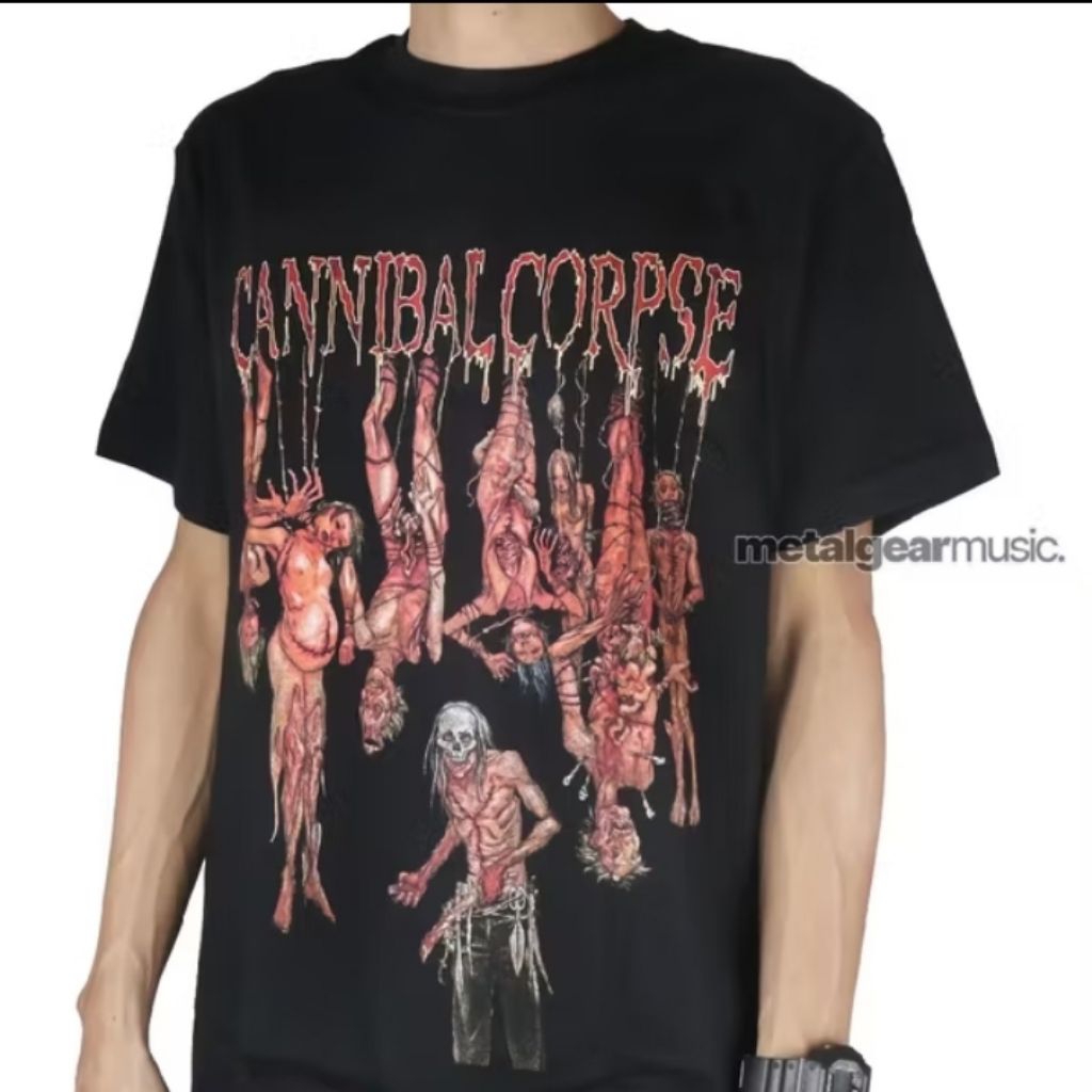 CANNIBAL CORPSE -TORTURE - TSHIRT DISTRO / DEATH METAL / BRUTAL DEATH METAL / T-SHIRT MUSIK / KAOS B
