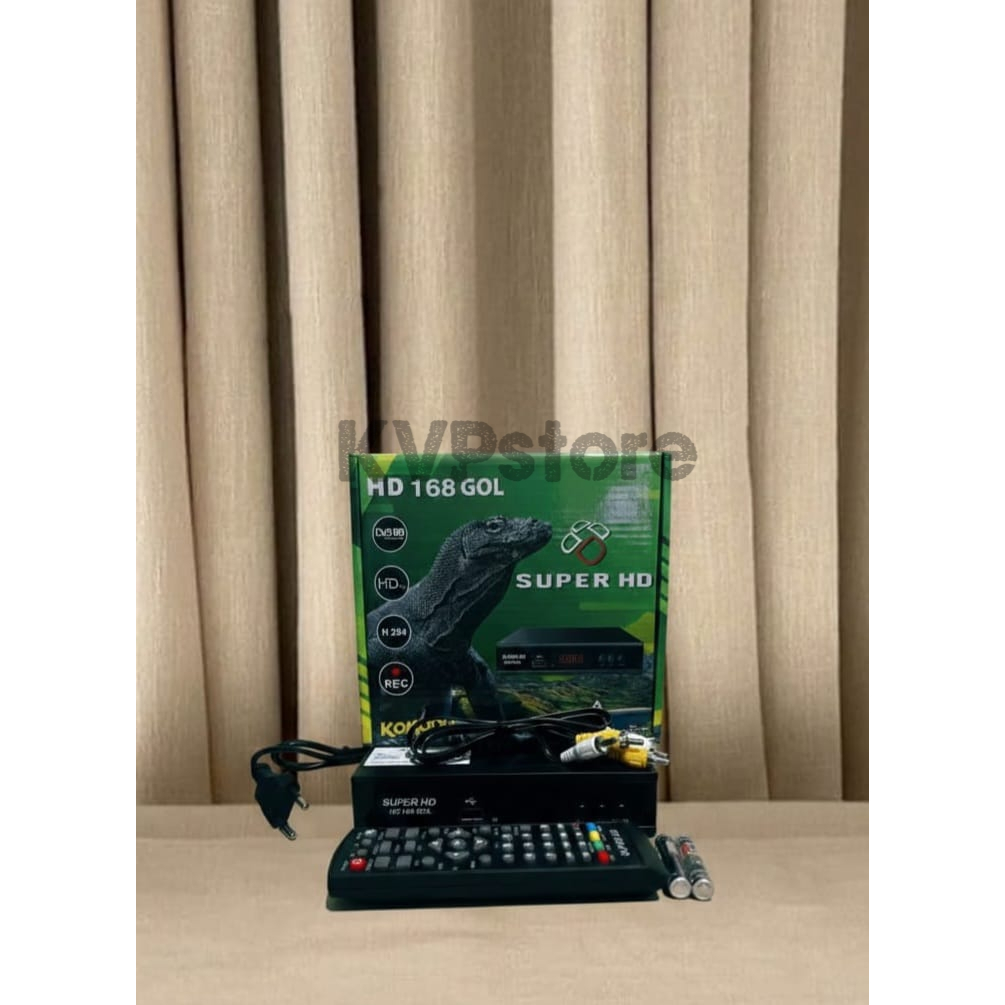 Super HD DVBT2 HD 168 GOL KOMODO