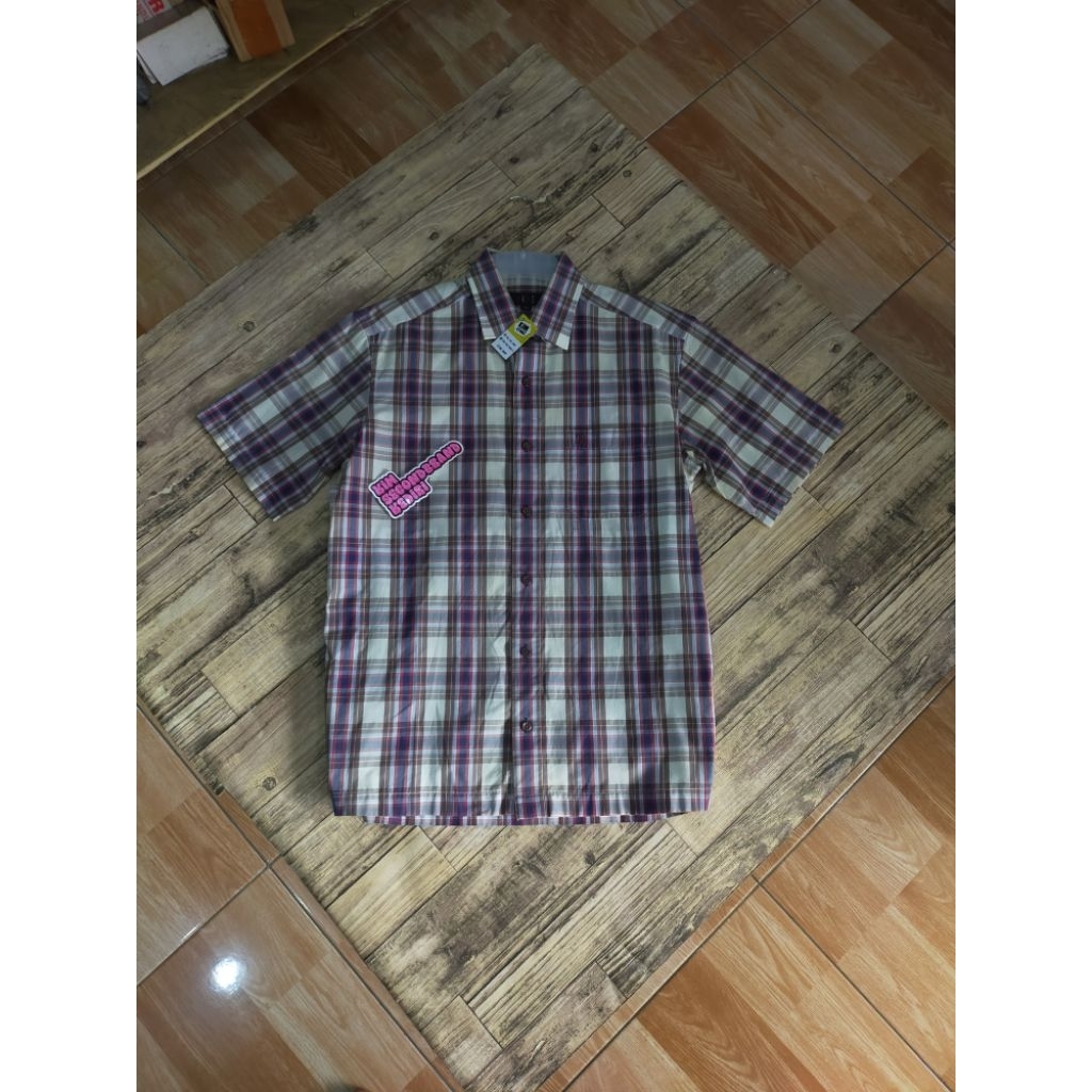 kemeja motif lengan pendek daks