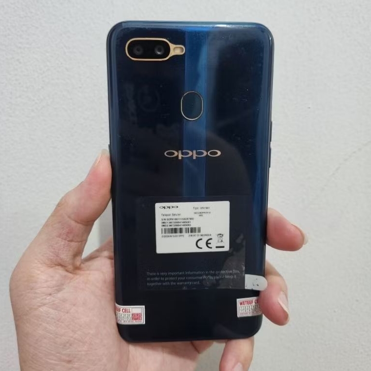 Termurah OPPO A7 RAM 4/64GB EX RESMI OPPO SECOND FULLSET NO MINUS