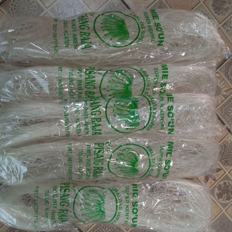 Mie Soun Asli Klaten Putih Pati Aren Kenyal