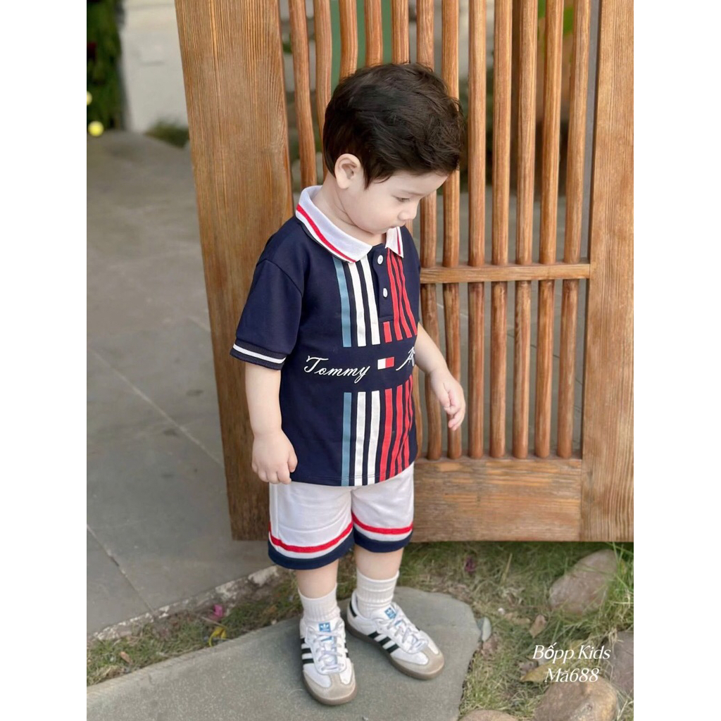 Set Baju Anak Laki-laki Tommy Hilfiger
