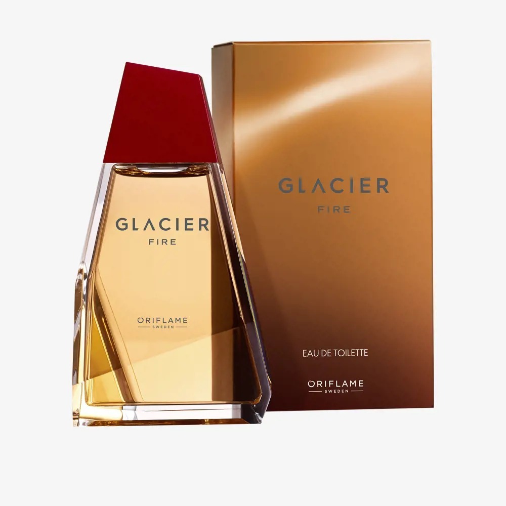 Parfum Oriflame Glacier Fire Eau de Toilette New (100ml)