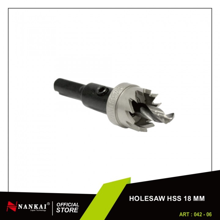 HOLESAW HSS 18 MM