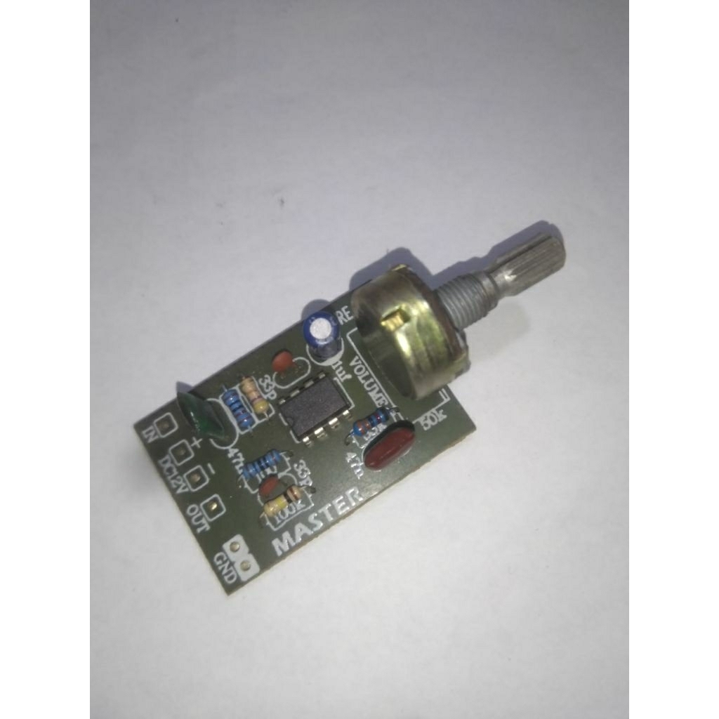 Preamp Microphone IC 4558