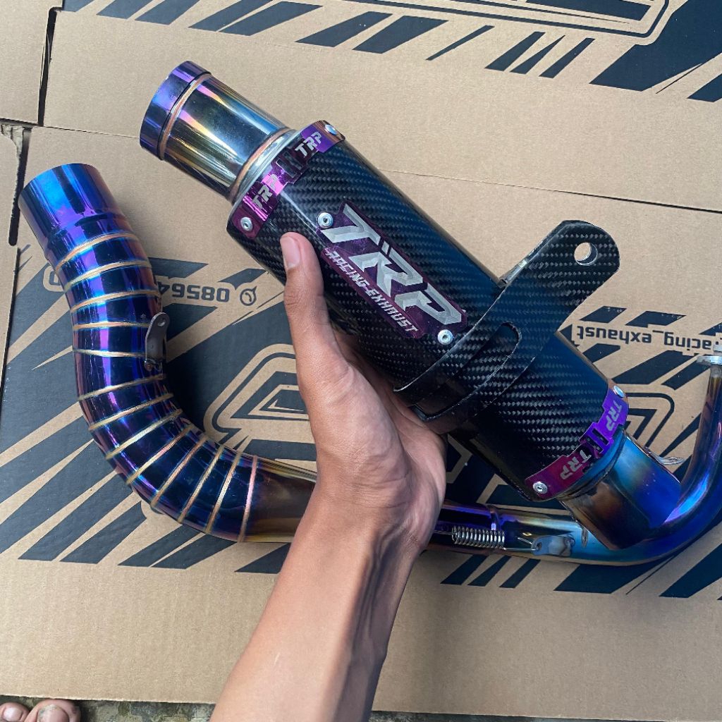 FULSYTEM KNALPOT COBRA CARBON TWIL AEROX,NMAX,VARIO,BEAT