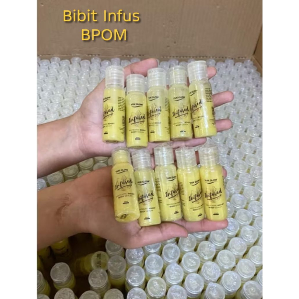 BPOM Serum Pemutih Badan/Infus Whitening YGlow 20ml