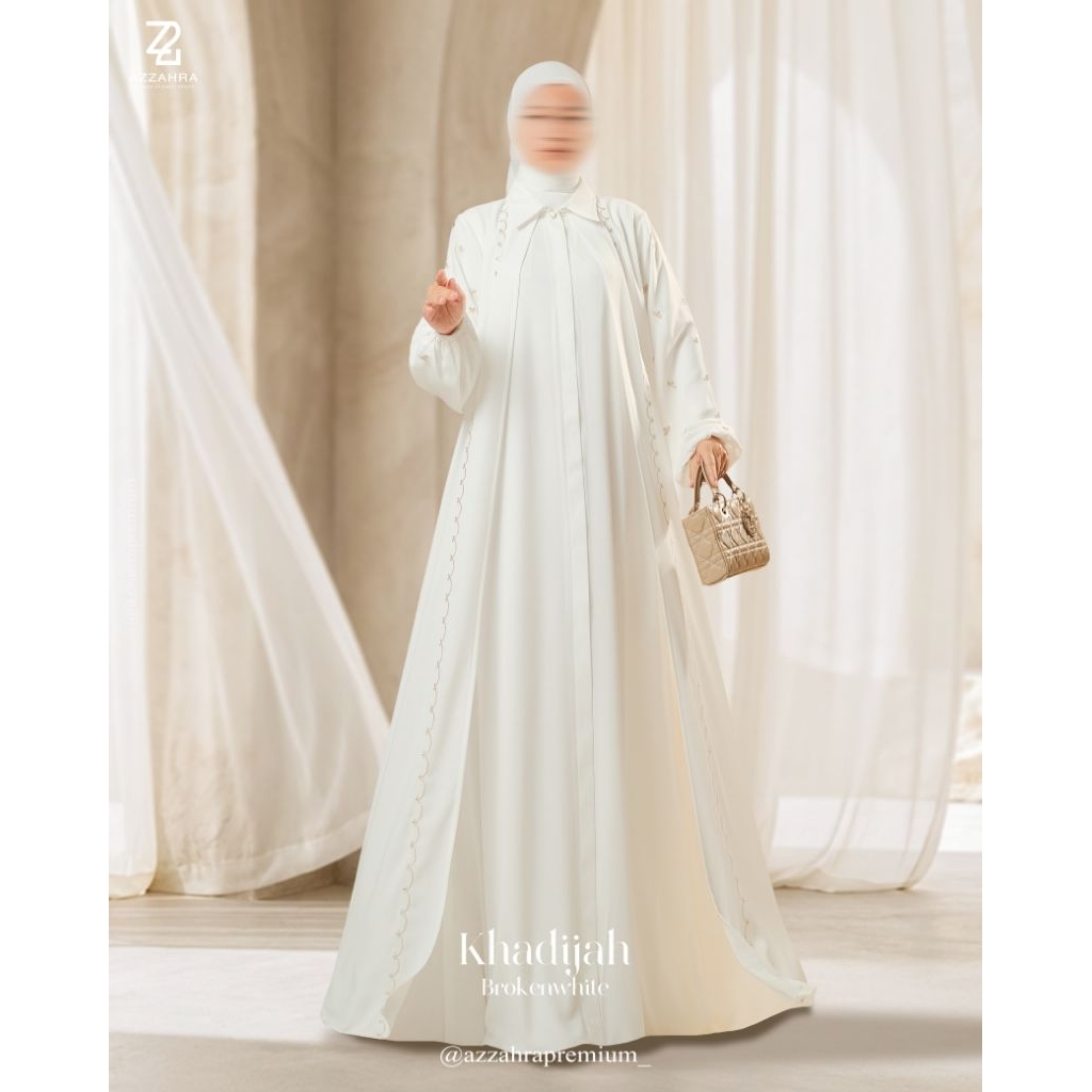 AZZAHRA/Khadijah dress by Azzahra/Dress terbaru/Dress premium/Dress elegant