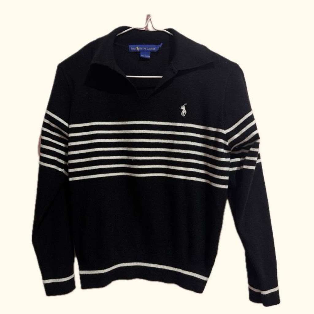 sweater knit polo ralph stripes
