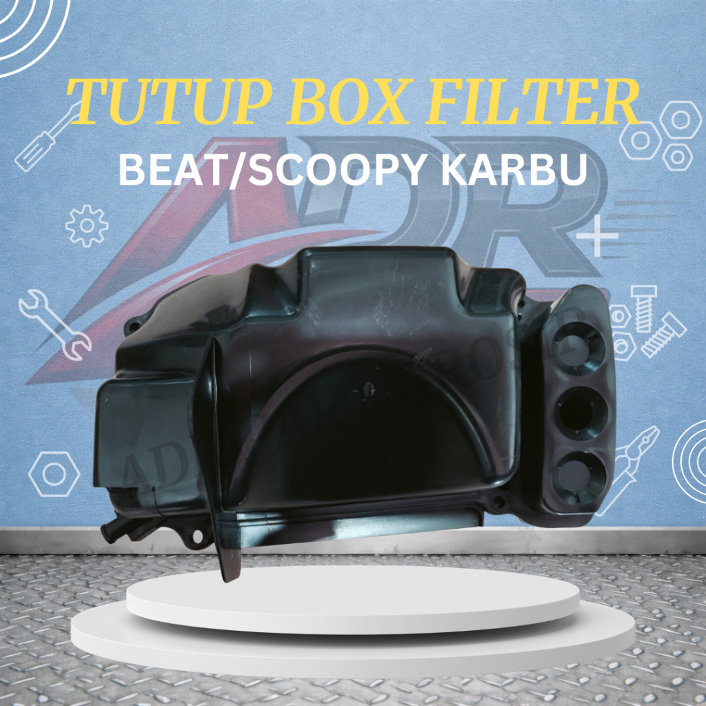 Tutup Box Filter Udara Beat Karburator Scoopy Karbu Cover Tutup Box Filter Beat Karbu