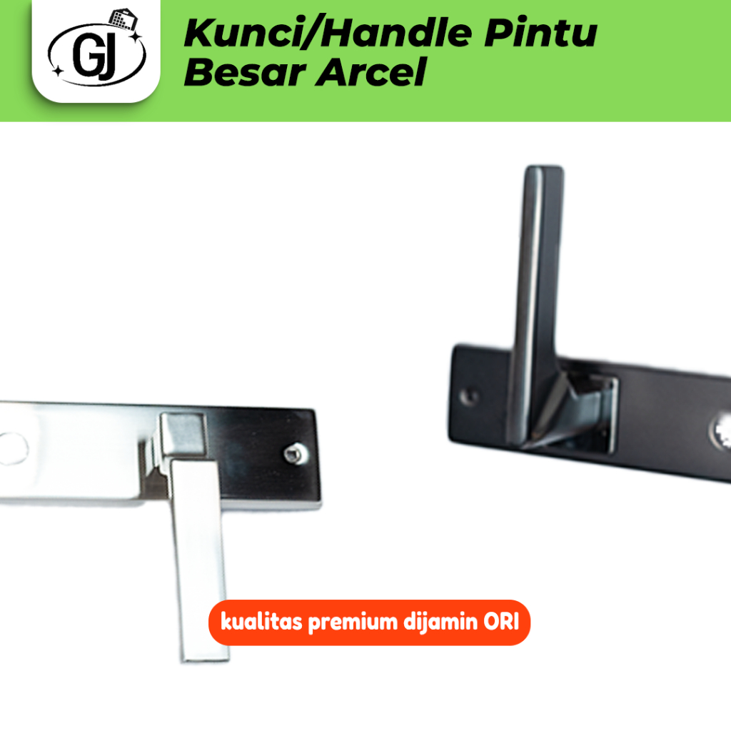 Arcel Handle Kunci Pintu Besar Set Komplit Pintu Utama
